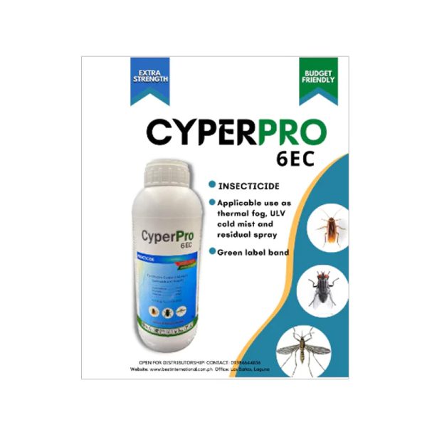 Cyperpro 6EC | Cypermethrin | General Pest Control – 1 Liter