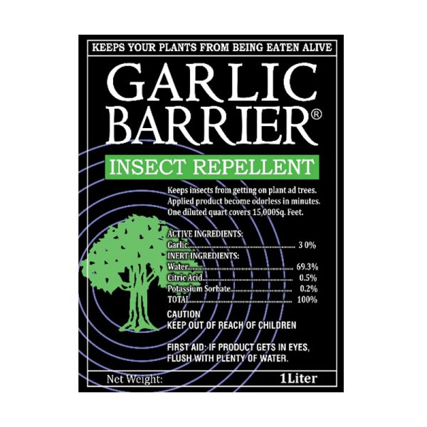 Garlic Barrier Insect Repellent | Natural and Organic Pest Control