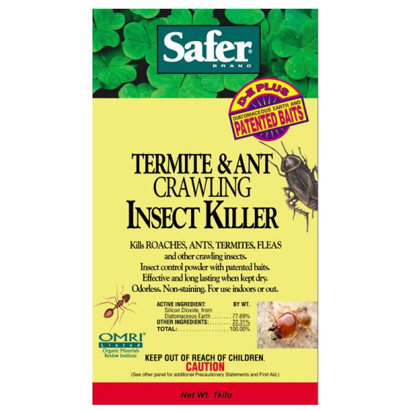 Safer Brand Diatomaceous Earth | Organic Pest Control (250g)